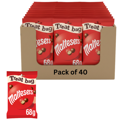 Convenient 68g snack bag for lunchboxes or office