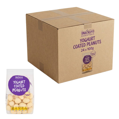 Snacking Essentials Yoghurt Peanuts 24 x 100g