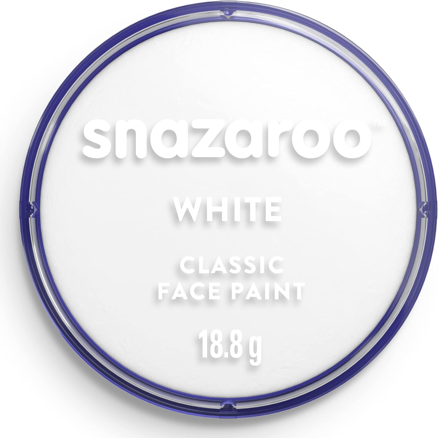 snazaroo white face and body paint 18ml