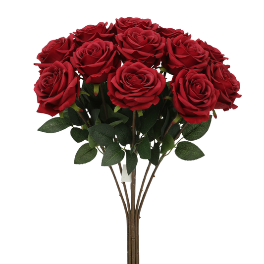 Decorative soap rose bath flowers for gifts and décor