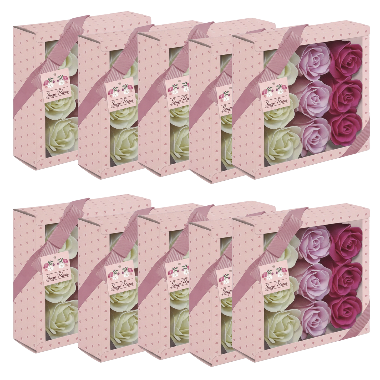 Pack options available in 1, 2, 3, 5, and 10 roses