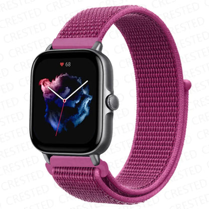 Nylon sport strap compatible with Samsung Gear S3 watches