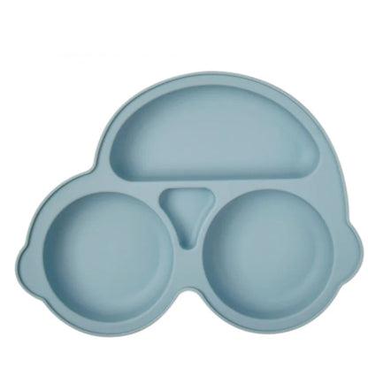Soft touch baby dinner plate for easy feeding