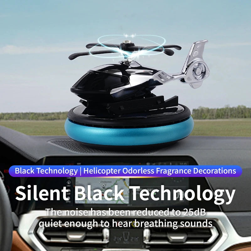 Rotating dashboard perfume diffuser for cars