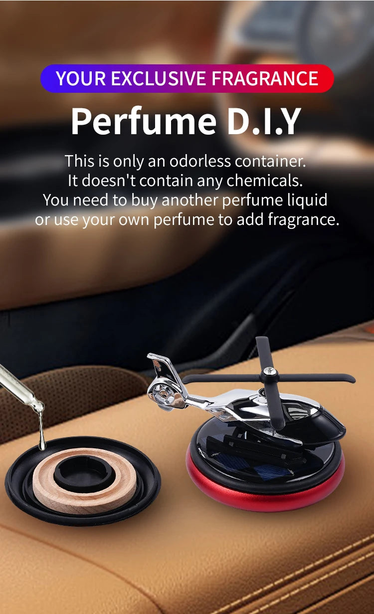 Custom fragrance vehicle air freshener