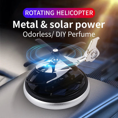 Solar rotating car perfume diffuser ornament