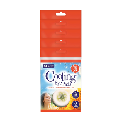 Biodegradable pads infused with cucumber and vitamin E