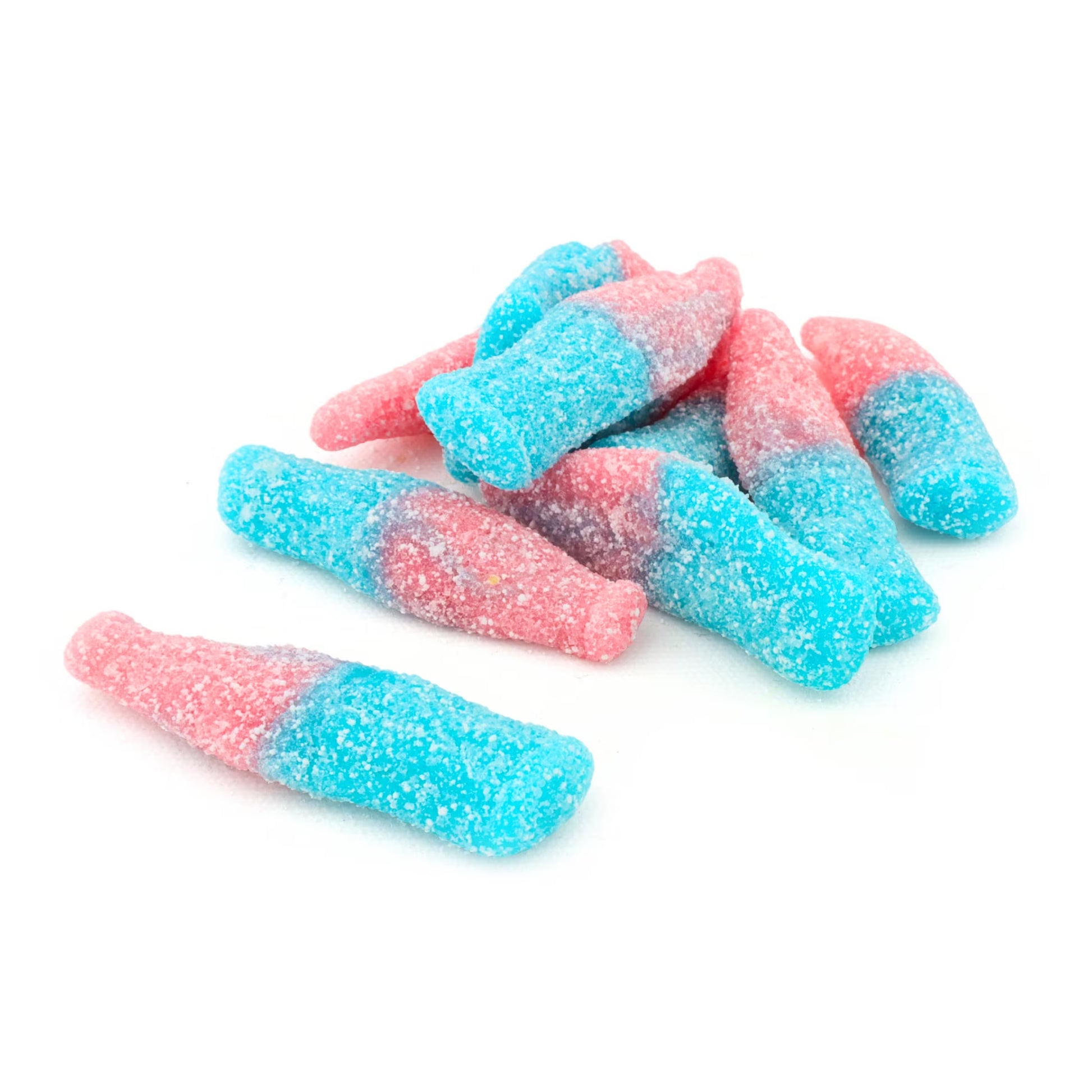 Tangy bubblegum sweets in bulk bag