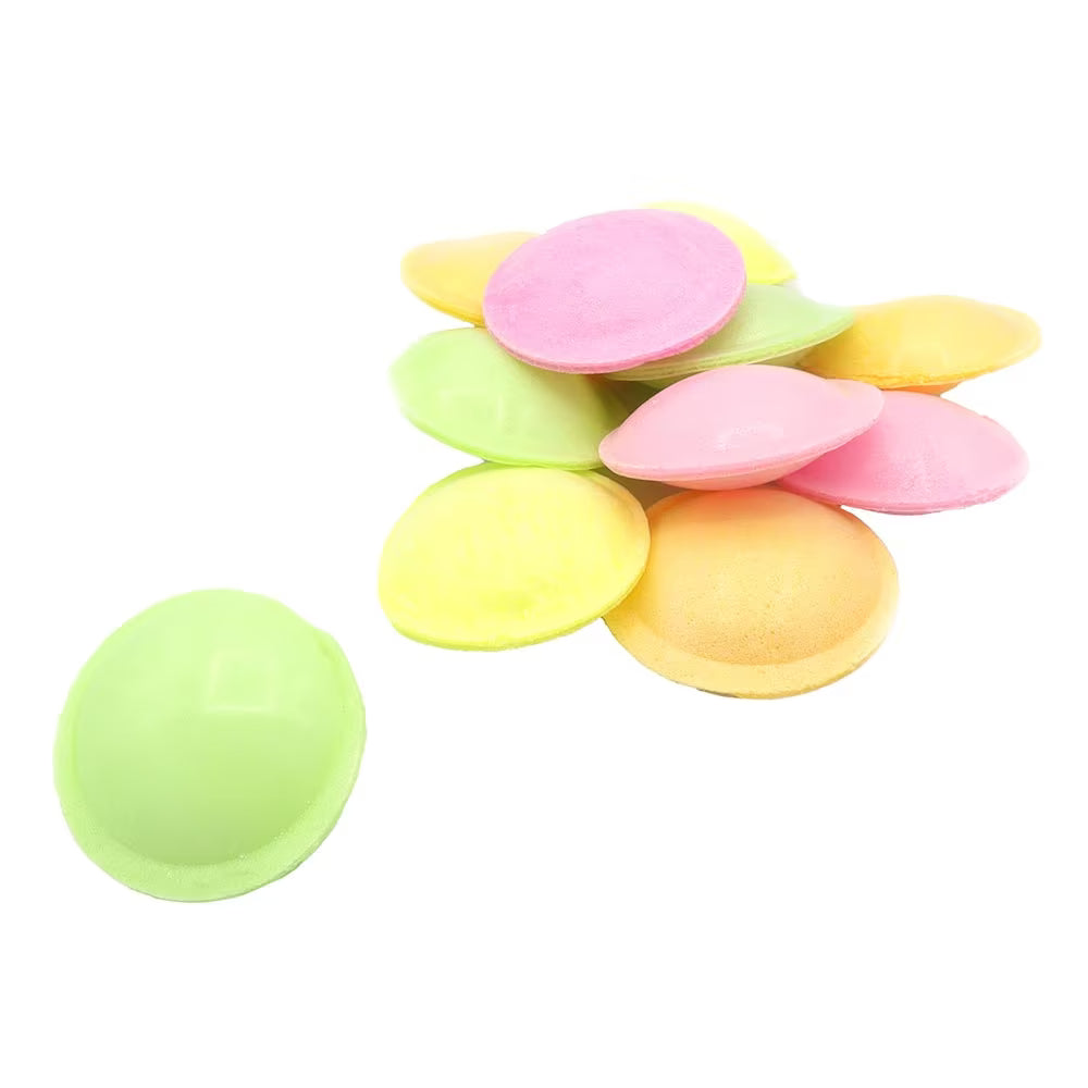 Sour sherbet-filled UFO-shaped wafers for pick-and-mix