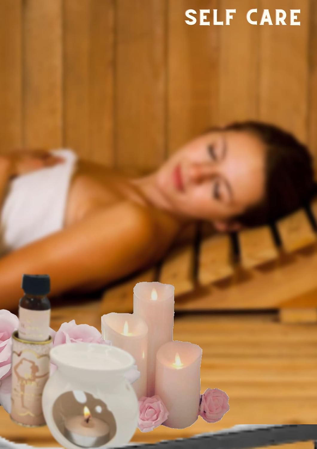 Spa pamper gift box set for treating yourself