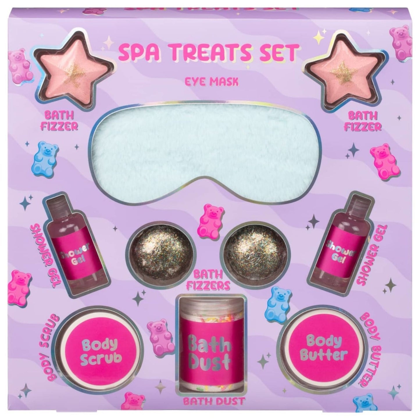 Spa Treats Bubblegum Bath and Body Gift Set