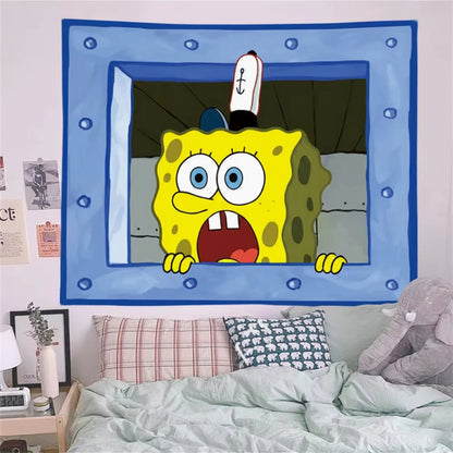 Fun animation canvas print for interior decoration