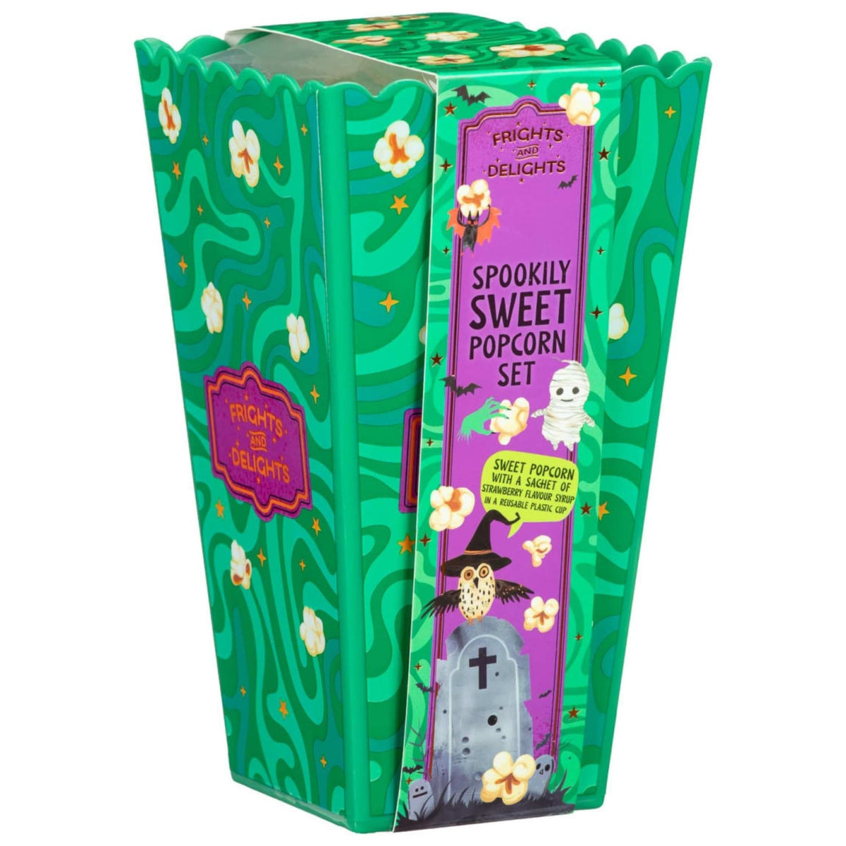 Spookily Sweet Popcorn Set 75g with Halloween cup