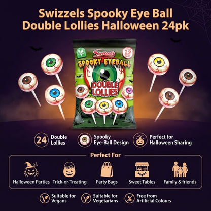 Spooky Eye Ball Halloween Lollipops