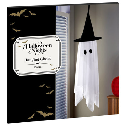 135cm Halloween Nights hanging ghost for parties and festive displays
