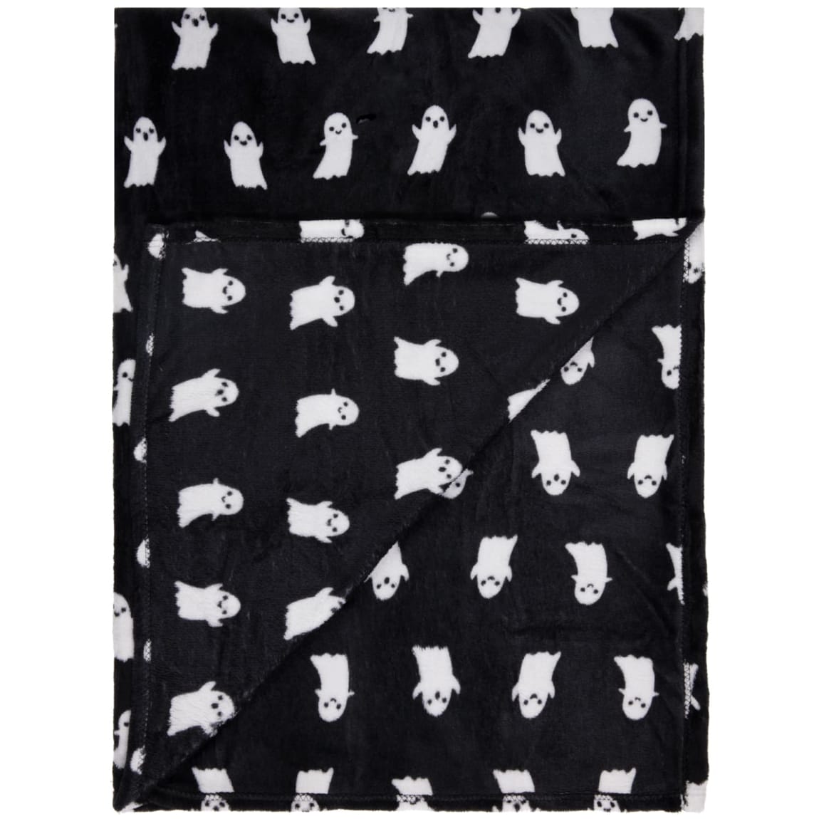 Soft Halloween Ghost Throw 120x150cm for cuddling and festive style