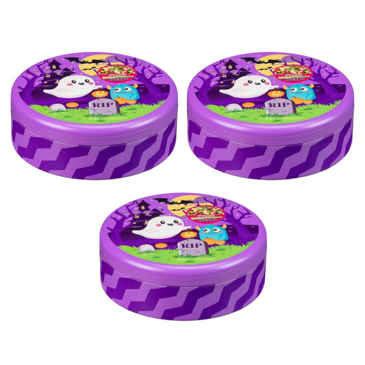 Spooky Munch Tin 3 x 170g Halloween treat tins
