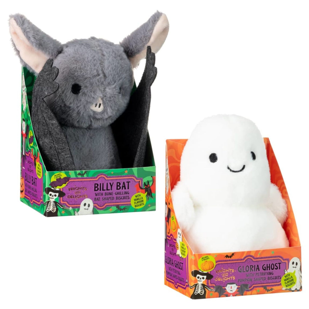 Spooky Plush and Vanilla Cookies Set 20g