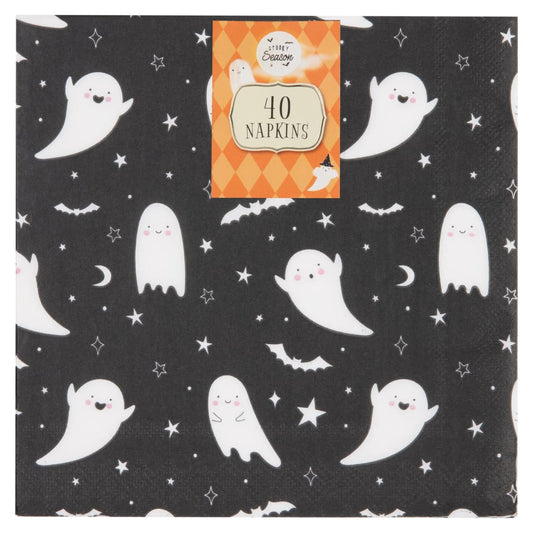 Halloween-themed napkins 40-pack for parties and spooky treats
