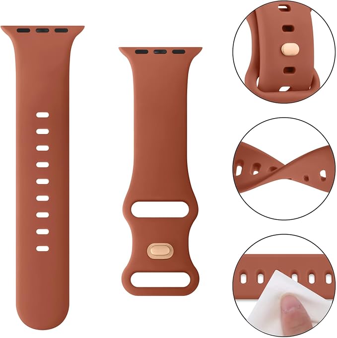 Adjustable sport band compatible with Apple Watch Ultra and SE