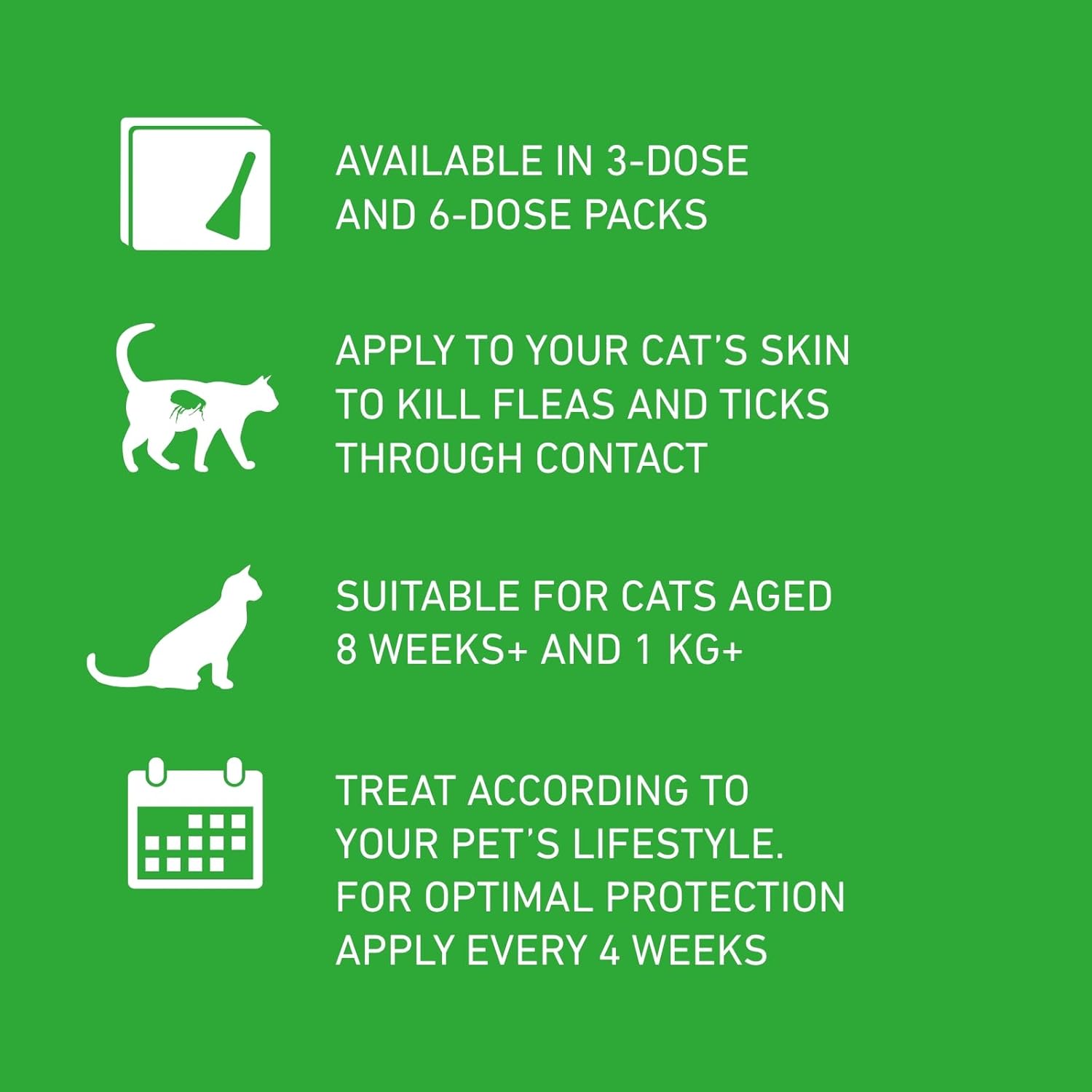 flea and lice spot on solution for cats and ferrets