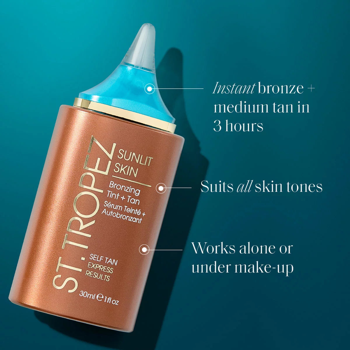 St Tropez bronzing mousse for streak free glow