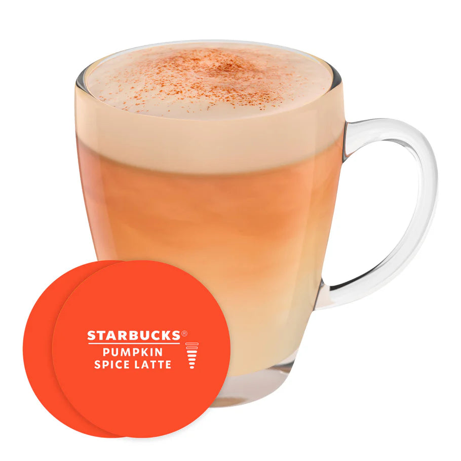 Nescafé Dolce Gusto® compatible Starbucks pumpkin spice latte pods