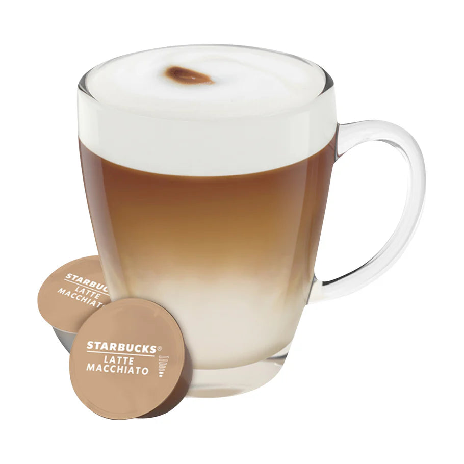 Dolce Gusto compatible pods with milk and espresso