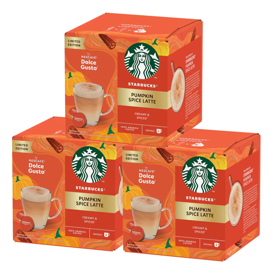 Starbucks Pumpkin Spice Latte Coffee Pods 18-pack