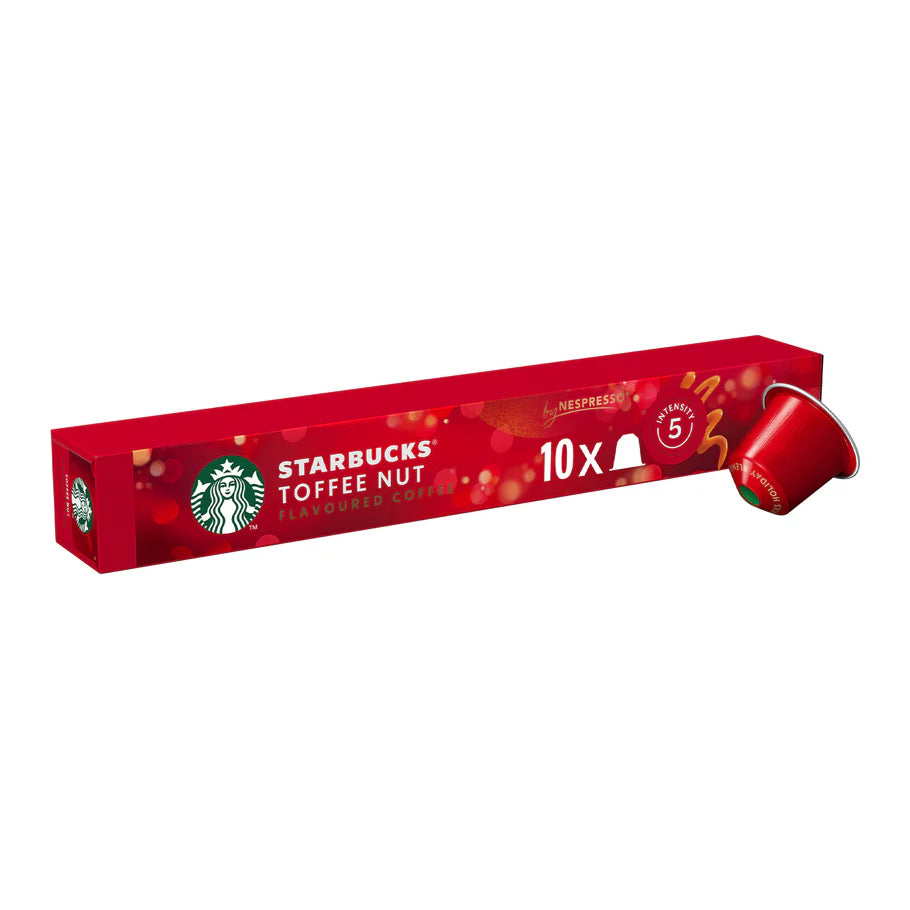 Starbucks Toffee Nut Nespresso coffee capsules 10 pack