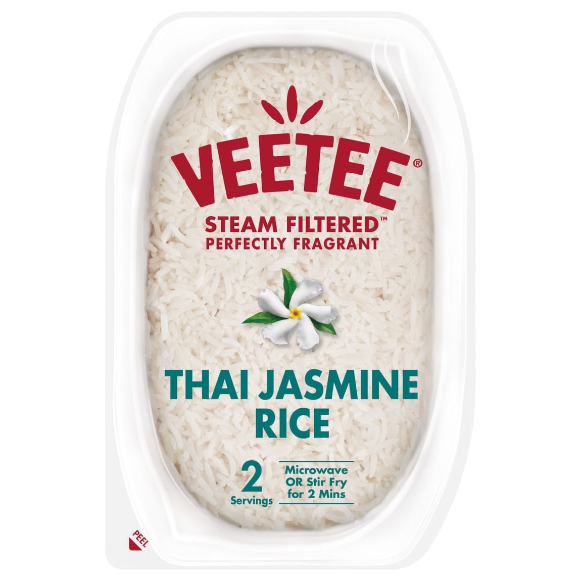 Fragrant jasmine rice with soft fluffy texture