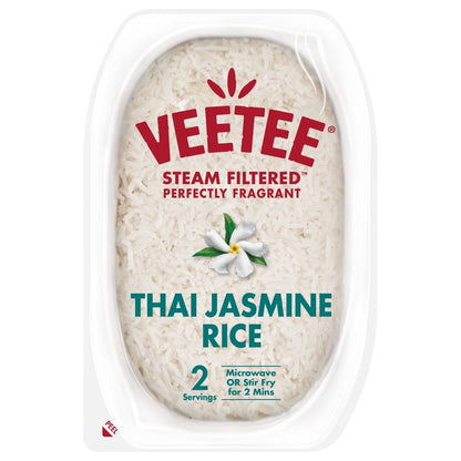 Fragrant jasmine rice with soft fluffy texture
