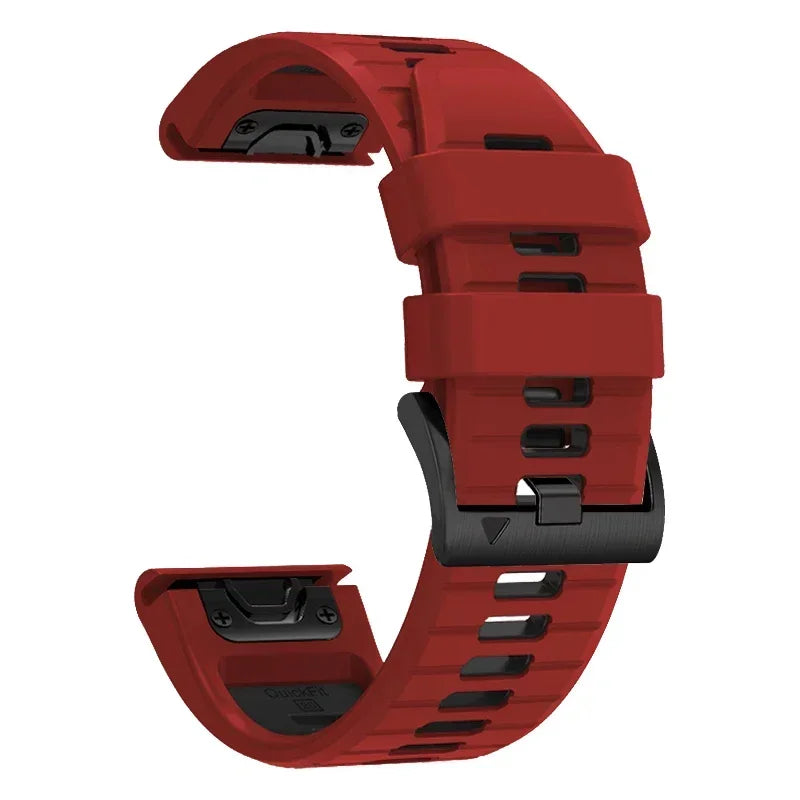 Quick release Garmin watch strap for easy swapping