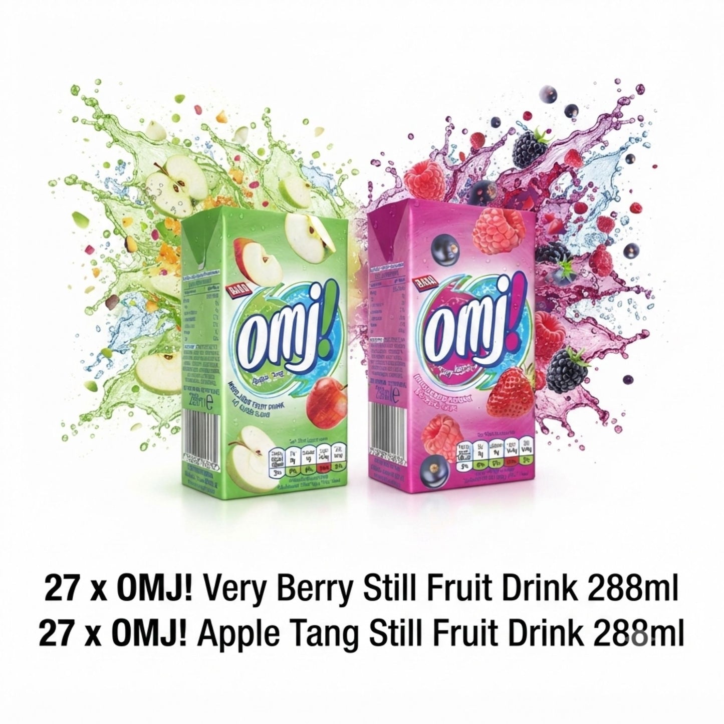 Bulk fruit drinks multipack for events