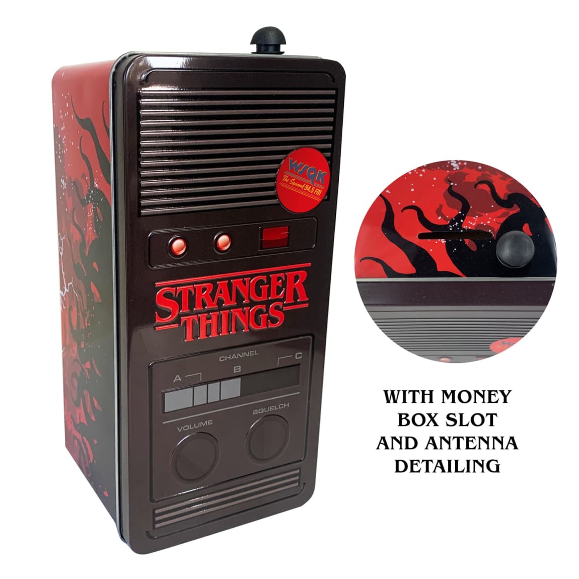 Stranger Things pomegranate and lime soft drink in collector tin