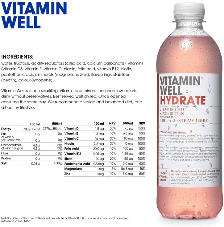 Non sparkling wellness beverage with added minerals