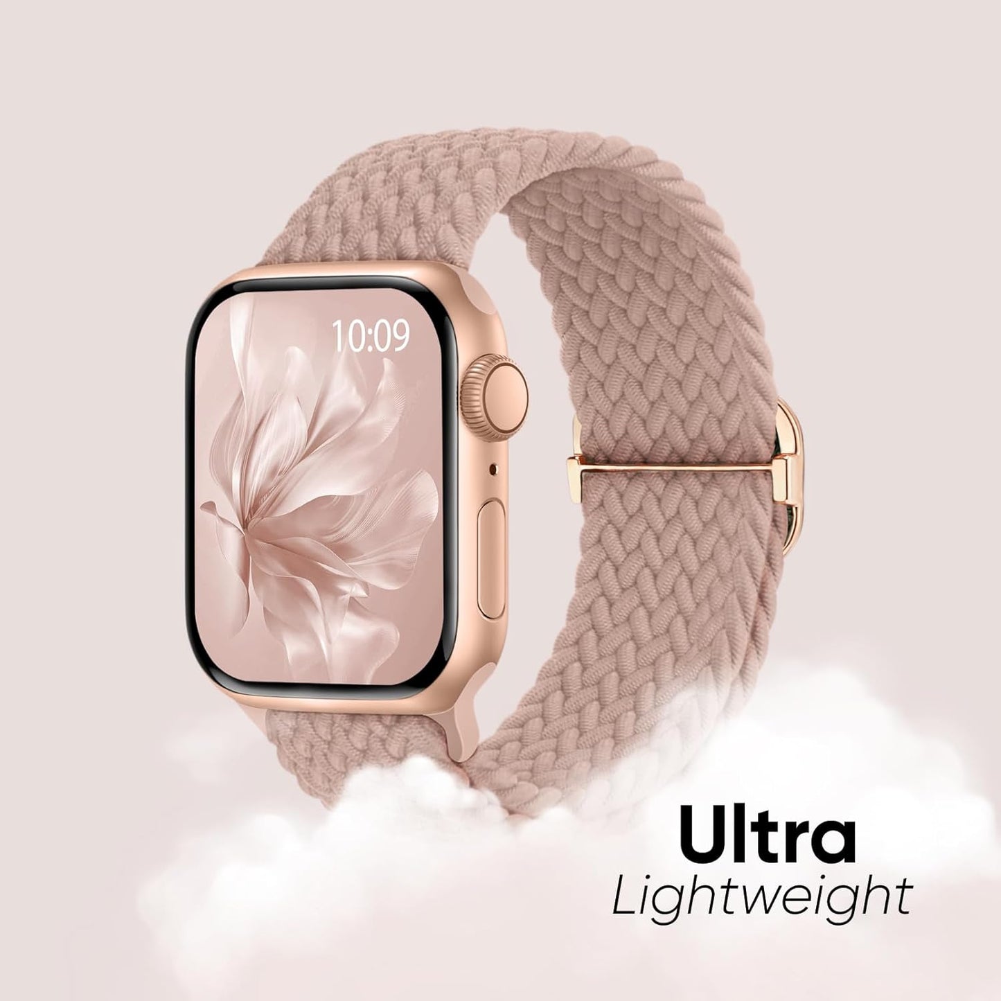 Breathable woven Apple Watch replacement wristbands