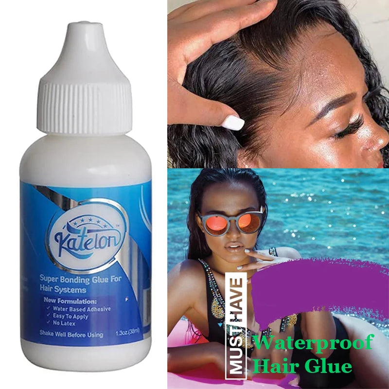 Professional lace front wig adhesive glue bottle