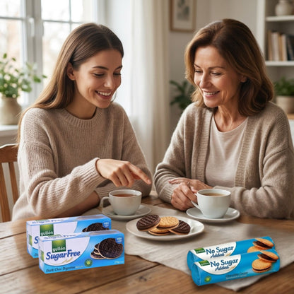 Healthy chocolate biscuit snack bundle set