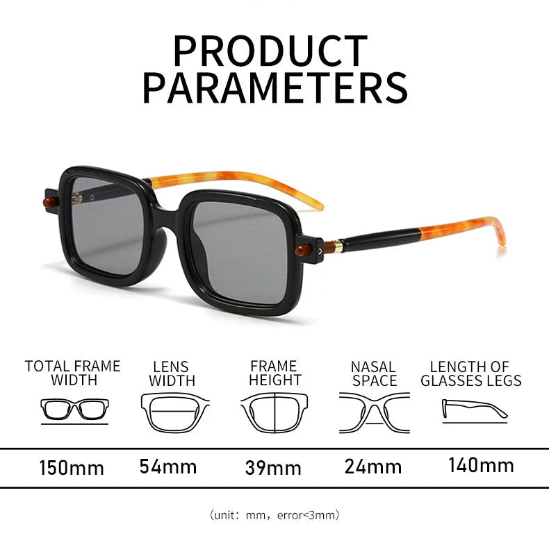 Vintage gradient sunglasses outdoor travel beach driving use