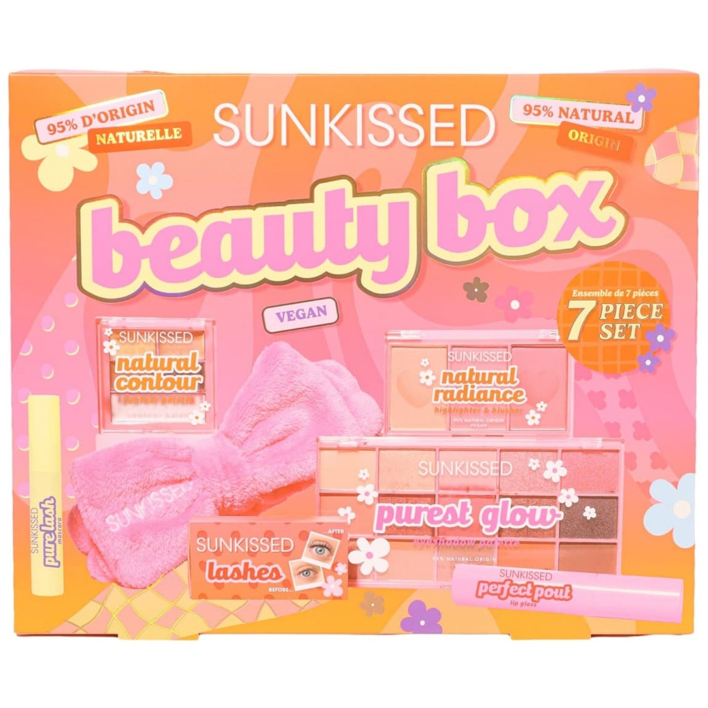 Sunkissed Beauty Box Set 7pc Makeup Gift Set
