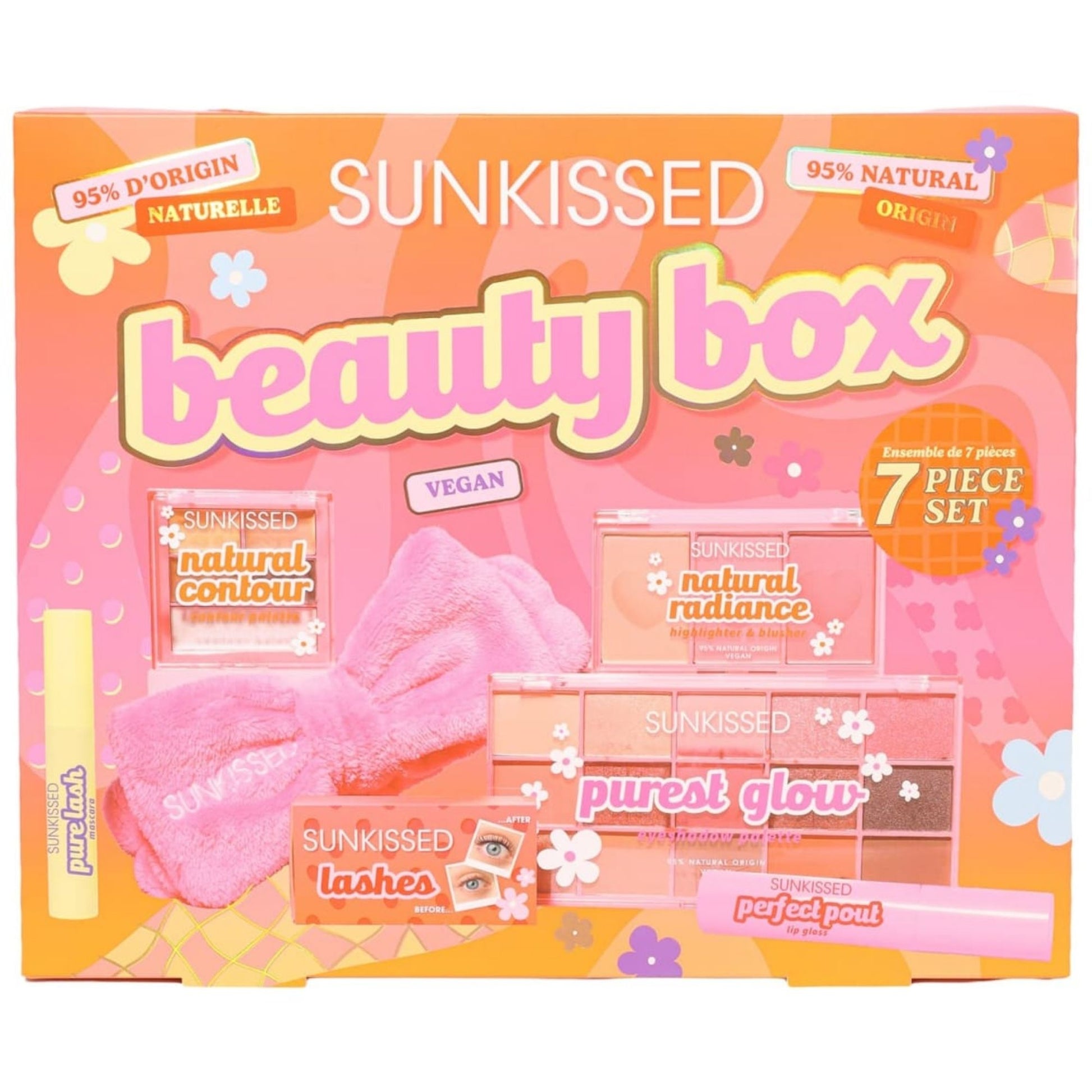 Sunkissed Beauty Box Set 7pc Makeup Gift Set