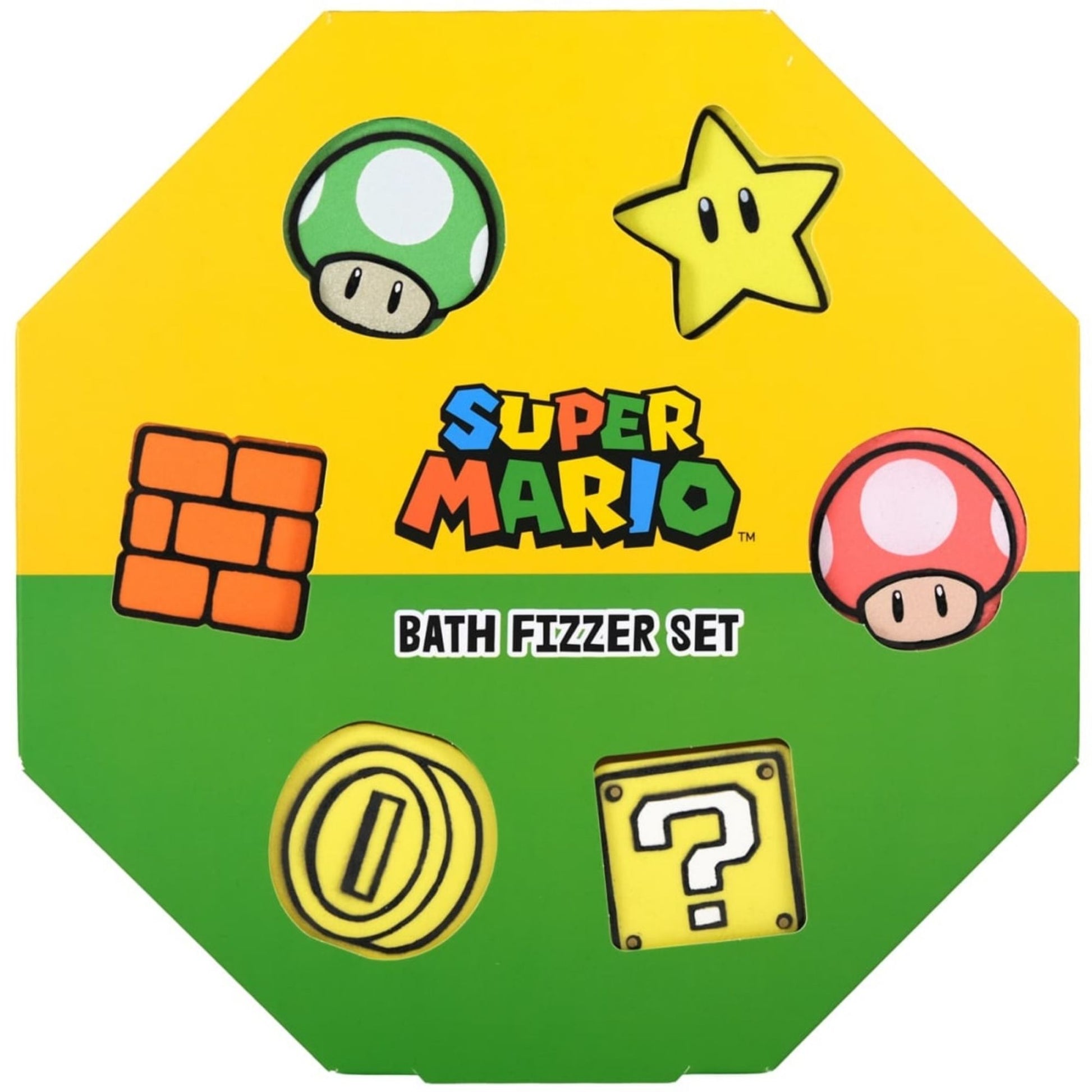 Super Mario Bath Fizzer Set 6 x 50g