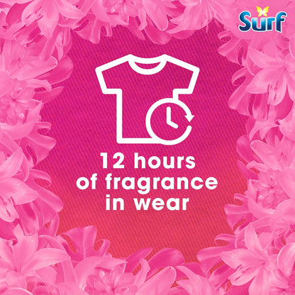 Get 130 washes with Surf Tropical Lily Washing Powder, perfect for effective stain removal.