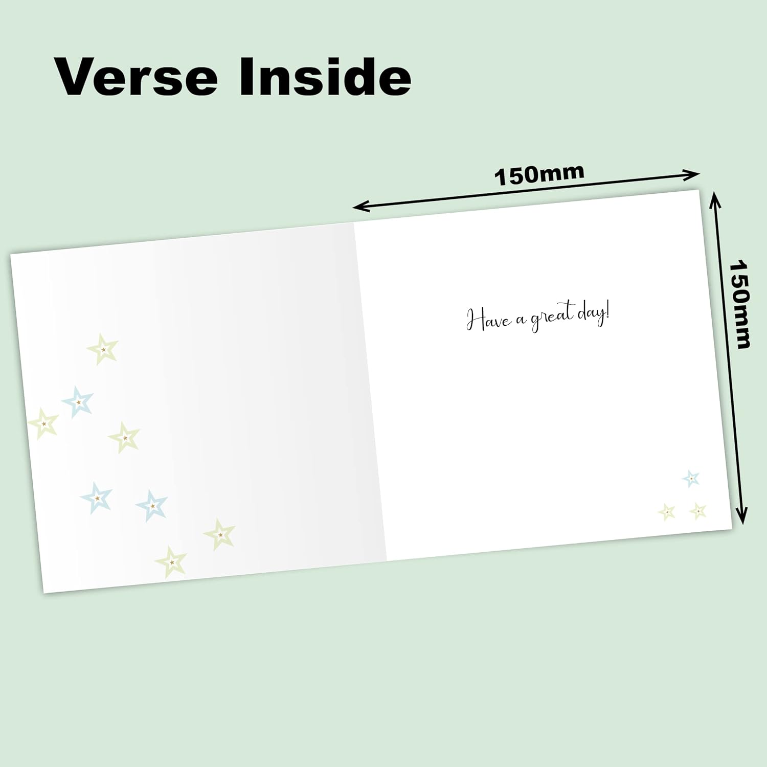 Stylish and sustainable Father’s Day card with envelope ideal for eco-conscious fathers day presents.