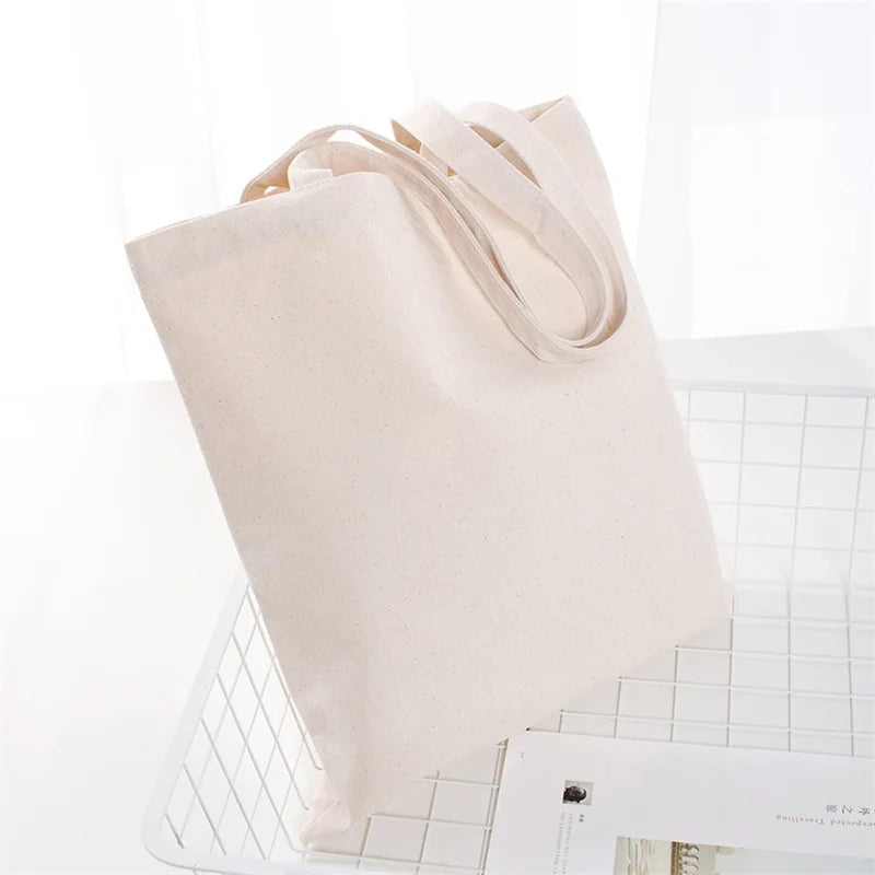 Customisable canvas handbag