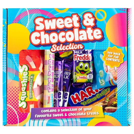 Sweets and chocolate hamper 298g assorted gift box