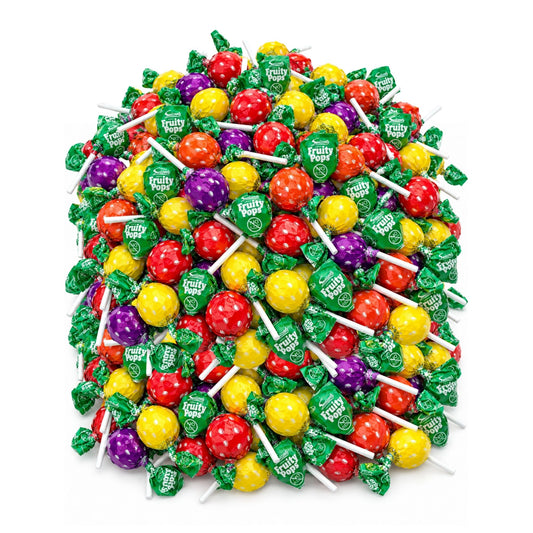 Swizzels Fruity Pops Lollipops Bulk Bag 3kg – Vegan Sweets
