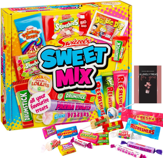 Swizzels party mix sweets in a colourful bulk pack