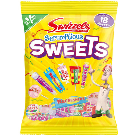 Swizzels Scrumptious Sweets 173g assorted vegan candy pack